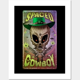 Spaced Cowboy Posters and Art